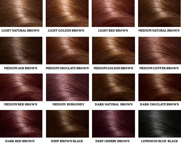 permanent ion red hair color chart