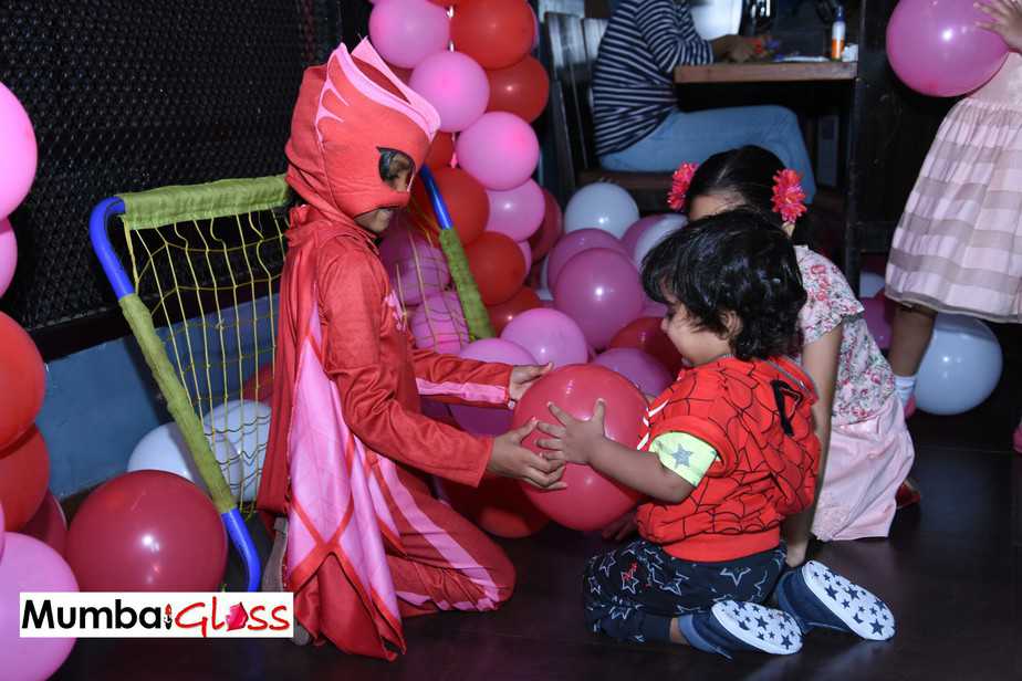 owlette birthday party, pj masks birthday party in mumbai, owlette birthday party india, pj masks birthday party mumbai 