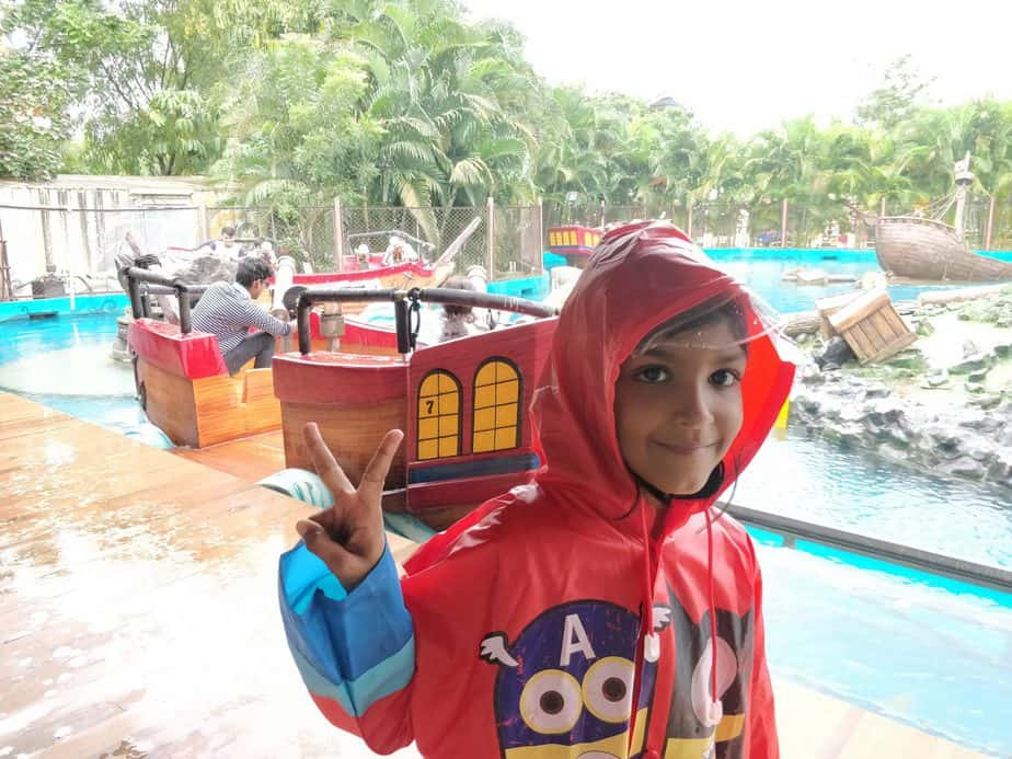 Imagica with kids, Imagica in the monsoons