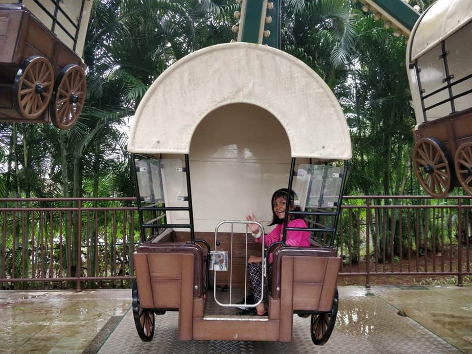 Imagica with kids, Imagica in the monsoons