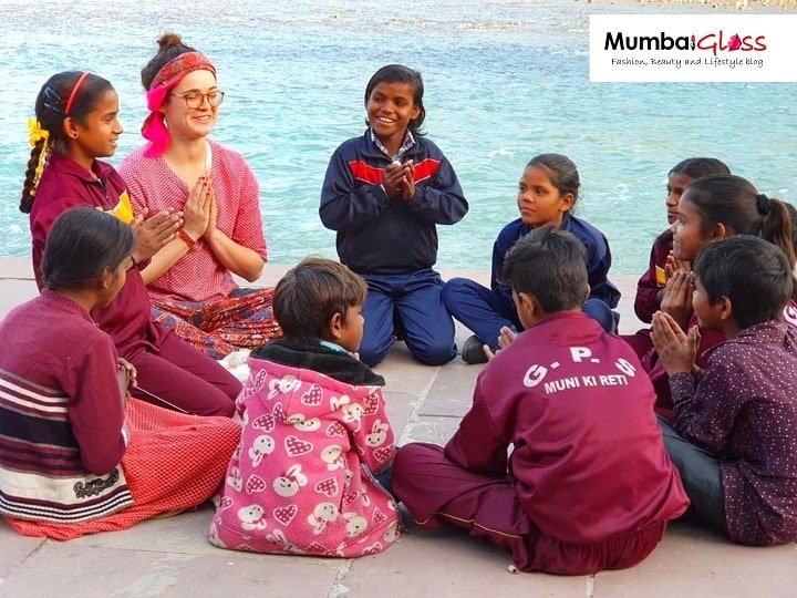 German Teacher, Indian Students, Rishikesh teacher, Vedanta teacher